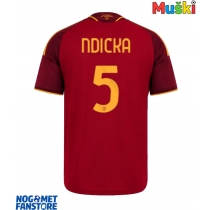 AS Roma Evan Ndicka #5 Domaci Dres 2026-27 Kratak Rukav